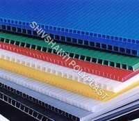 White Pp Corrugated Plastic Sheet