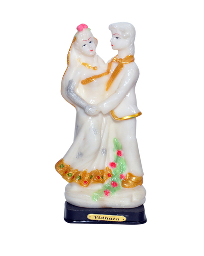 White Couple Statue