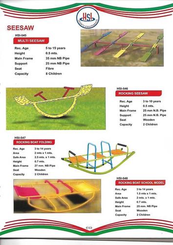 Plastic Rocking See-Saw