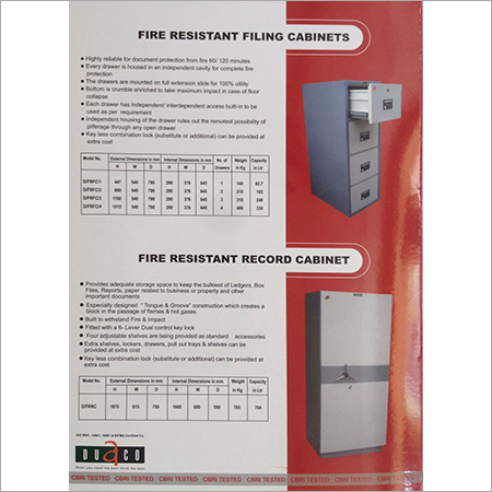 Fire Resistant Record Cabinets