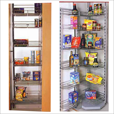 Kitchen Racks - Stainless Steel | Spacious Design, Easy Installation, Rugged Durability, Easy to Clean