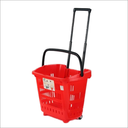 Plastic Trolley Basket