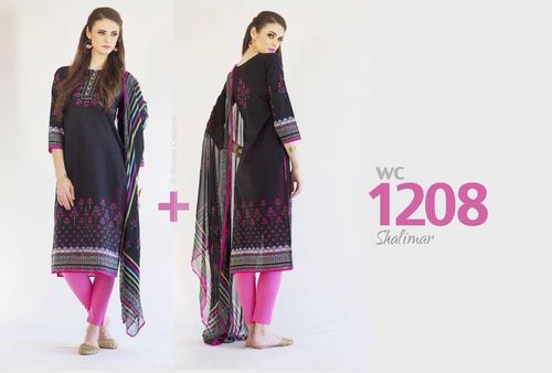 Wonder Collection Cotton Cambric Suit - Black, Digital Print | Comfortable Fit, Stylish Design