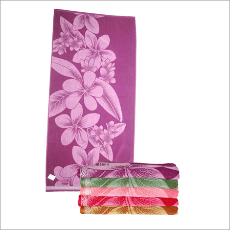 Printed Cotton Terry Towel