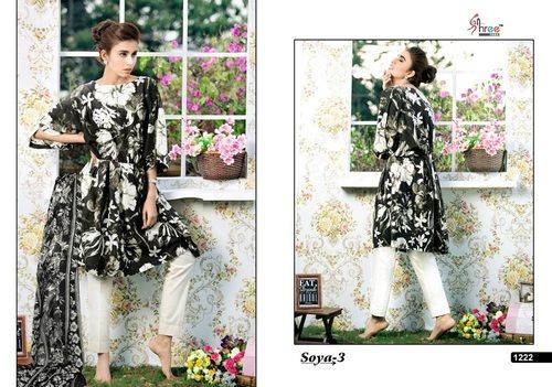  Designer Latest Camric Cotton Print Salwar Suit 