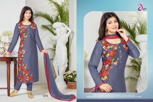  Designer Latest Camric Cotton Print Salwar Suit 