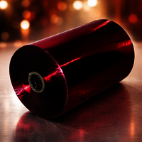 Coated Polyester Films - Color: Red