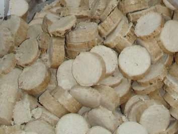 White Coal Briquettes
