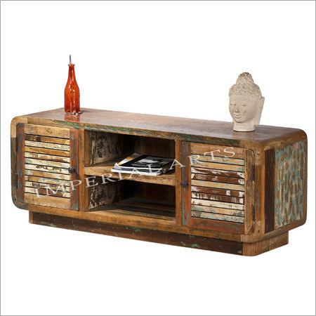 Recycled Wood TV Cabinet