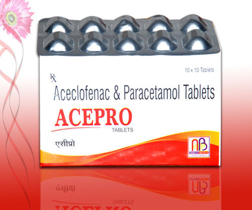 Aceclofenac & Paracetamol Tablets