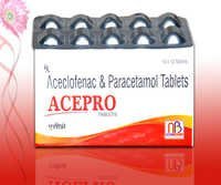 Aceclofenac & Paracetamol Tablets - Adult Drug Solutions For Virus Control, Dry Storage Required