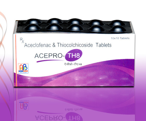 Aceclofenac & Thiocolchicoside Tablets