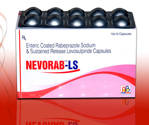 Enteric Coated Rebeprazole Sodium & Sustaied Levos