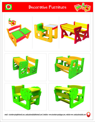 Play School Chair & Tables
