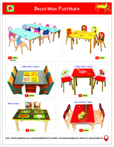 Play School Furniture Age Group: 5-10 Year