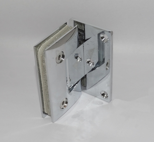 Polished Brass Shower Door Hinges