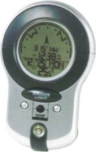 Grey And Black Altimeter Cum Barometer