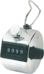 White Hand Tally Counter Mechanical