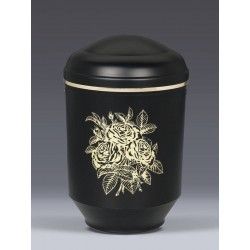 Black Metal Cremation Urns