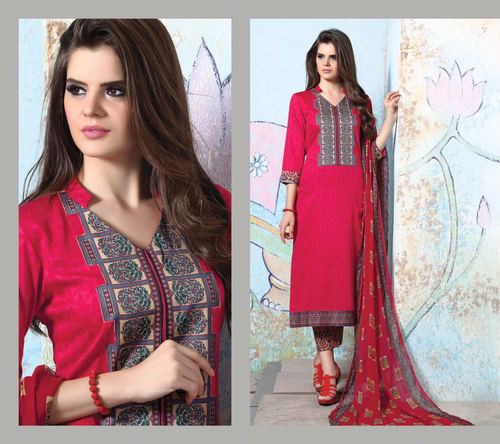 Oriena-7 cotton Embriodary suit