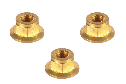 Brass Hex Collar Inserts Nut