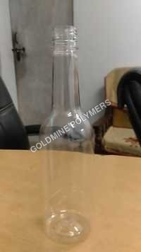 Transparent Pet Juice Bottle