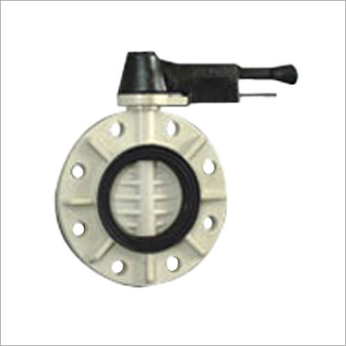 PP BUTTERFLY VALVES WITH FLANGE