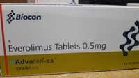 Everolimus Tablets 0.5mg Age Group: Adult