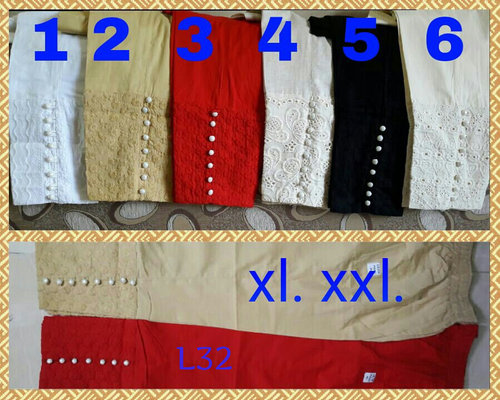 Cotton Lace Pants