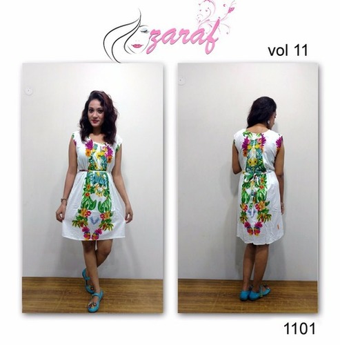 Zaraf -11 Stitch Rayon Kurti