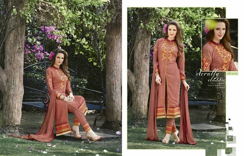 Kessi Muskan Georgette Brasso Suit