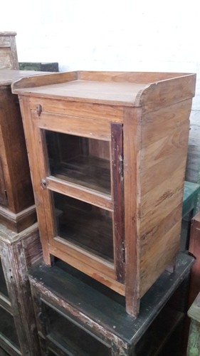 Wooden Small Glass Almirah