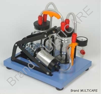 Foot Suction Manual Unit Double Jar