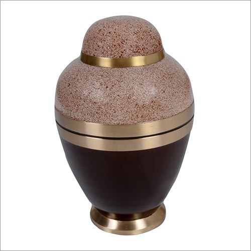 Gifts And Crafts Patina Brass Urn