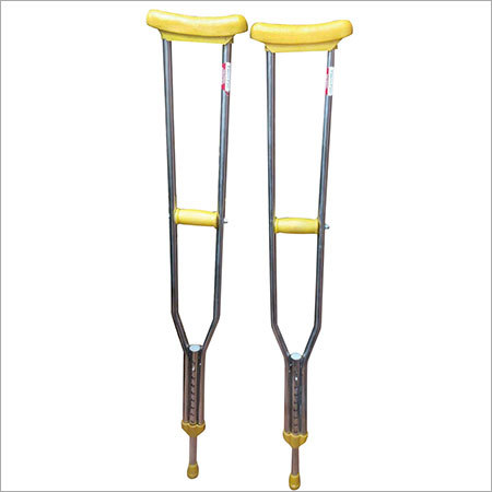 Arms Supporter - Aluminum Alloy, Adjustable Height, Silver | Lightweight Design, Durable, Comfortable Grips, Stable Support