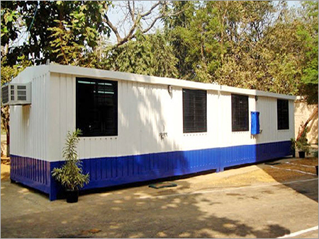 Steel Portable Office Cabin Exterior