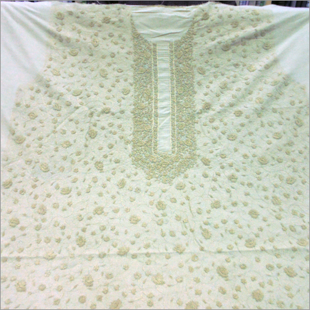 Kashmiri Hand Embroidery Fabric