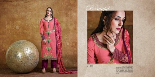 Linking fashion Embriodary suit