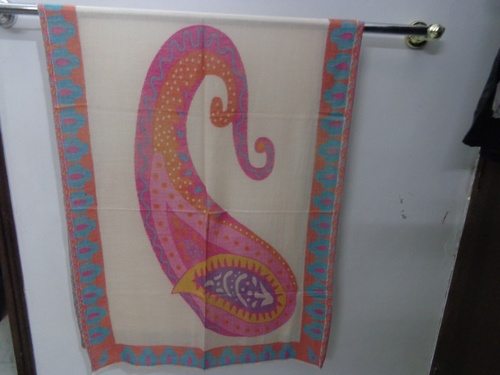 Fine Wool Pesley Design Stoles