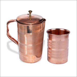 Real Copper Jug And Glass With Luxury Finish