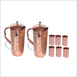 Copper Glass Set