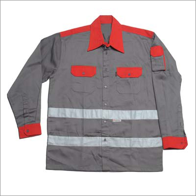 Combo Full Sleeve Shirt - Cotton Blend, Sizes S to XXL, Grey and Red Colors | Breathable, Lightweight, Fade Resistant, Machine Washable