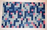 Cotton Braided Rug - Hand Woven Cotton, 4 X 6 Feet, Multi Colors | Lightweight, Washable, Anti-slip, Handmade Geometric Design