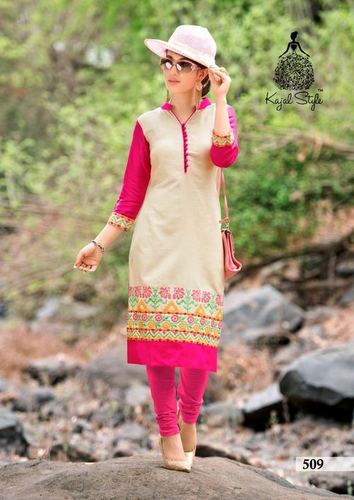 Latest Cotton Kurtis Wholesale