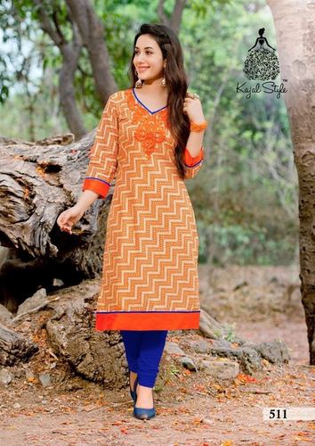Latest Designer Cotton Kurtis