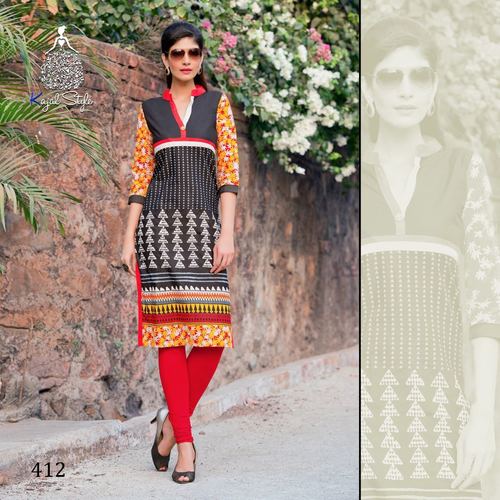 Latest Designer Cotton Kurtis
