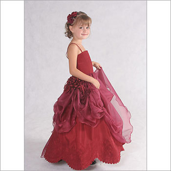 Designer Flower Girl Gown