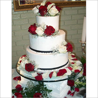 Floral Wedding Cake