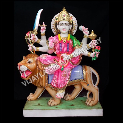 Marble God Durga Ma Statue