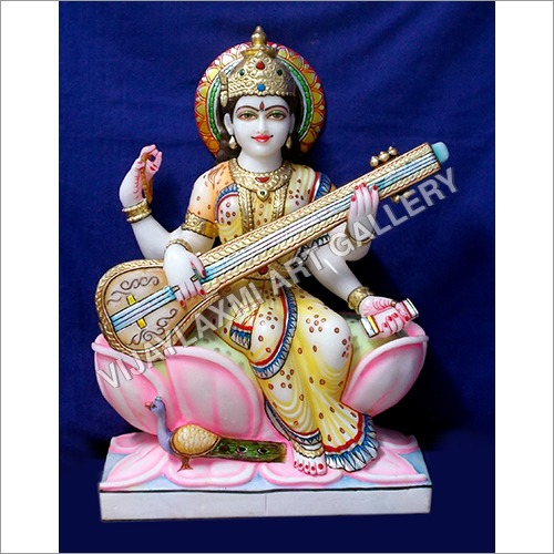 Marble Sarswati Idol